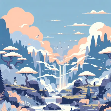 Anime dengan Setting Alam yang Memikat Hati dan Imajinasi